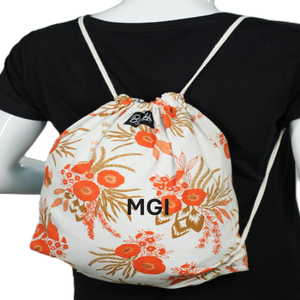 Mochila con Cordón de Algodón, Personalizable con Logotipo, Ecológica, Reciclable, Reutilizable, Impermeable, de Secado Rápido, para Playa, Cumpleaños, Gimnasio - Product Image 1