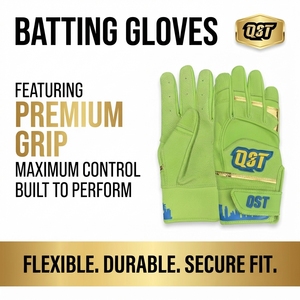 Gants de frappe de baseball personnalisés avec logo, antidérapants, en cuir véritable, pour adultes, pour l'entraînement, gants de sport pour le baseball - Product Image 5