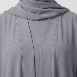 Vêtements islamiques modestes de qualité supérieure, Abaya, robe musulmane pour femmes, vente en gros, couleur personnalisée, mode décontractée, taille oversize - Product Image 4