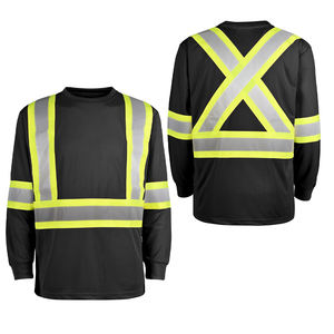Camisetas Polo de Seguridad de Poliéster Fluorescente Naranja Amarillo de Alta Calidad, Alta Visibilidad, Certificación CE, Venta al Por Mayor, Reflectantes - Product Image 6