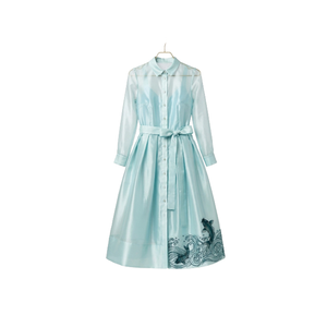 Hot Summer Style T-Shirt Tops with Elegant Flowers Solid Color Belt Bow Closure Full Sleeve for Spring/Summer Season Regular Top - Product Image 3