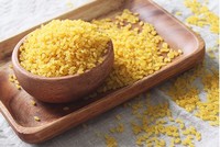 Ligne de production de riz artificiel entièrement automatique, extrudeuse à double vis, machine à riz artificiel avec moteur et contrôle PLC