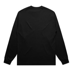 Camiseta de manga larga para hombre, de algodón grueso, con puños acanalados y cuello redondo - Product Image 2