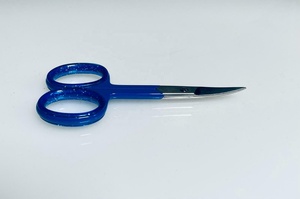 Professionnel Super Sharp Argent Bleu Flèche Point Ciseaux À Ongles En Acier Inoxydable Outil De Beauté Lame Droite Durable - Product Image 2