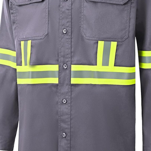 Chemises de travail pour hommes haute visibilité, qualité supérieure, prix abordable, pour la construction et l'industrie, protection et sécurité, confortables - Product Image 6