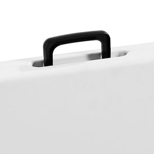 Tavolo da Domino Pieghevole Portatile Quadrato per 4 Giocatori, Piano Verde Resistente all'Usura, Tavolo da Mahjong Ripiegabile a Metà - Product Image 6