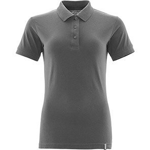 Polo informal de negocios de alta gama para mujer, confeccionado en tela de algodón suave y de aspecto refinado. - Product Image 3