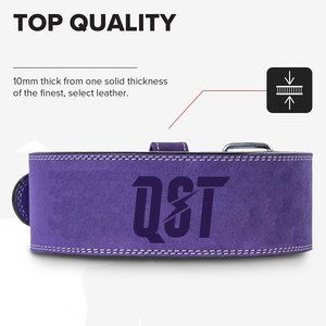 Nouvelle ceinture de musculation en cuir de haute qualité avec soutien lombaire compressif pour l'entraînement et le levage de poids - Product Image 6