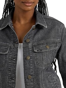 Men's Classic <b>Trucker</b> Denim <b>Jacket</b> Light Blue Washed Distressed <b>Jacket</b> Custom Logo Wholesale Manufacturer - Product Image 5