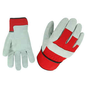 Gants de travail respirants pour la construction industrielle et l'assemblage automobile, en cuir de vachette pleine fleur de qualité supérieure - Product Image 4