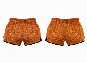 Shorts de boxe personnalisés avec motif imprimé par sublimation, pour entraînement de combat, arts martiaux, Muay Thai, pour hommes, respirants, grande taille - Product Image 3