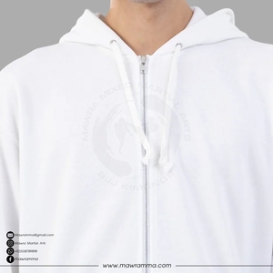 Sudadera con Capucha de Invierno de Primera Calidad, 100% Algodón, Bordada, con Logotipo Personalizado, Panel Ventilado, para Gimnasio, Running, Entrenamiento, Unisex - Product Image 4