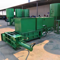 Machine à briqueter la paille pour centrale biomasse, presse à balles pour tiges de coton, pour le broyage et la briquetterie des tiges de coton