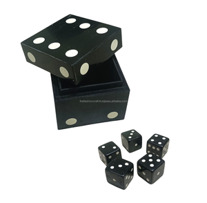 Juego de Dados de Resina Sólida Extra Grandes para Juegos al Aire Libre, Campamento, Actividades en el Patio Trasero y Decoración de Jardín - Product Image 2