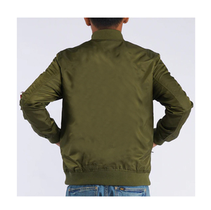 แจ็คเก็ตบอมเบอร์แบบสั่งทำพิเศษ แขนยาว ปักโลโก้ กระเป๋าใช้งานได้จริง ปรับแต่งได้ - Product Image 2