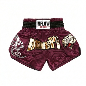 Shorts de boxe Muay Thai, shorts d'entraînement Muay Thai, shorts de boxe, shorts de kickboxing, shorts d'arts martiaux, shorts d'entraînement de combat - Product Image 5