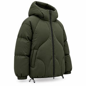 Veste d'hiver streetwear personnalisée, imperméable, respirante et légère, fabrication professionnelle OEM, prix raisonnable, pour hommes, 100% coton - Product Image 3