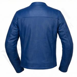 Chaqueta de Motociclista de Cuero Genuino para Hombre de la Mejor Calidad, Nueva Colección de Invierno, Chaquetas de Motocicleta con Protecciones Desmontables Personalizadas - Product Image 2