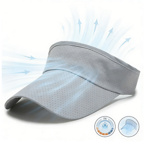 Casquettes de sport à visière pare-soleil tendance, séchage rapide, absorbantes, en maille, pour le golf et la course à pied - Product Image 2