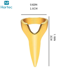 Extensiones de Cabello de Alta Calidad, Herramientas de Peinado, Anillos para Separar y Seccionar el Cabello, Herramientas de Trenzado de Dedos de Acero Inoxidable - Product Image 2