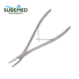 Rongeur para Huesos de Acero Inoxidable, Curvo, de Precisión, Diseño Manual para Instrumentos Quirúrgicos Ortopédicos - Product Image 4