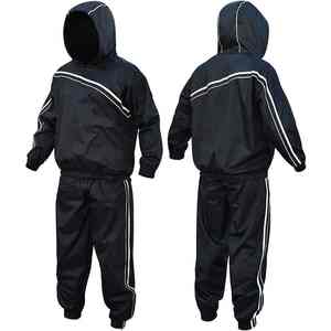 Nuevo Conjunto Deportivo de Alta Calidad 100% Poliéster Nylon para Hombre, Cortavientos, Cálido, para Correr, Top y Pantalones - Product Image 2