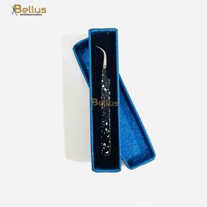 แหนบต่อขนตา 45 องศา ขายส่ง สแตนเลส ปลายแหลม เคลือบสีฝุ่น รับทำโลโก้ตามสั่ง - Product Image 2