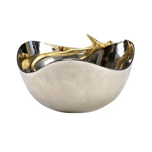 Cuenco negro decorativo, corte de cuatro esquinas, último estilo, cuencos para servir ensaladas de frutas de Metal, cuencos americanos hechos a mano, decoración del hogar - Product Image 2