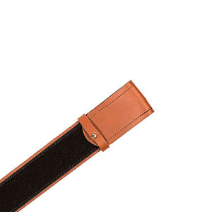 Cinturón celta grabado en relieve color canela para kilt, cinturones irlandeses de tartán para kilt de los Highlanders escoceses, venta al por mayor - Product Image 3