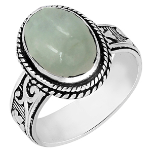 Bague Gourik en argent sterling 925, forme ovale, sertie de cornaline, style vintage bohème du Sud-Ouest, solitaire, pour tous les jours - Product Image 4