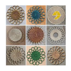 Tous aiment le set de table en rotin, disponible en plusieurs couleurs, personnalisable, idéal pour la décoration de Noël et de mariages. - Product Image 3