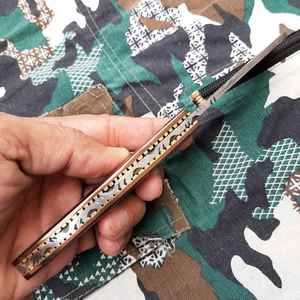 Navajas de Bolsillo Grabadas Personalizadas, Hoja Plegable de Acero, Mini Cuchillos de Caza, Camping, Supervivencia al Aire Libre - Product Image 4