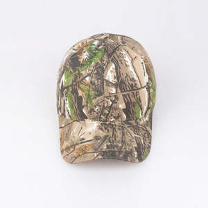 Casquette de course non structurée en coton 100% de haute qualité, camouflage feuilles réelles, style snapback, pour hommes et femmes - Product Image 3