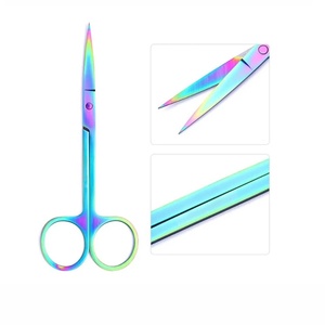 Ciseaux à cuticules en acier inoxydable de haute qualité, outil de beauté, manucure, pédicure, soin des ongles, couleur personnalisée - Product Image 2