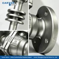 Vanne à boisseau sphérique anti-haute température à siège métallique en acier inoxydable forgé 304/316/F316/321/WC9/Inconel à bride pour vapeur/huile thermique OEM