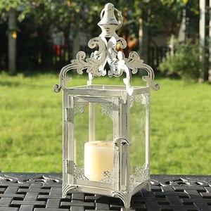 Farol de Vela Navideño Ecológico, Impermeable, Rectangular, de Aluminio y Hierro, para Colgar o de Sobremesa, Diseño Moderno, para Interiores y Exteriores, de Fábrica - Product Image 6