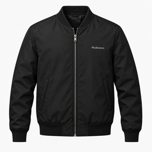 Veste d'hiver pour homme 100% polyester, imperméable, style bomber avec capuche et décorations pour les activités de plein air - Product Image 2