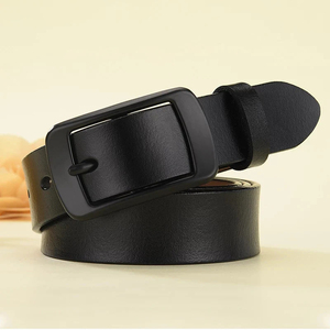 Cinturón de Cuero Vacuno Personalizable de Alta Calidad para Hombre, Estilo Casual con Hebilla de Acero, Venta al Por Mayor - Product Image 3