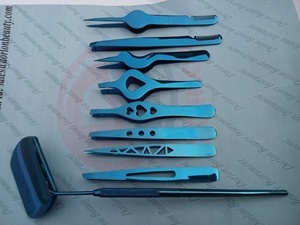 Pince à épiler sourcils personnalisée avec revêtement coloré, logo sur mesure, en acier inoxydable, pour poils incarnés, avec ciseaux à ressort - Product Image 6