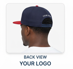 Gorra de Béisbol Personalizada con Cierre a Presión, Bordada, de 6 Paneles, con Visera Plana, Marca Privada OEM, Gorra Deportiva Premium - Product Image 3