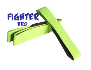 Sangles de musculation antidérapantes en polyester Fighter Bro pour MMA, capacité de charge de 15 lb, rouge, accessoires d'équipement de fitness confortables - Product Image 3