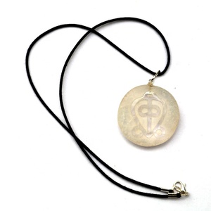 Pendentifs Chakra, 2 pièces, Multi Fluorite - Product Image 4