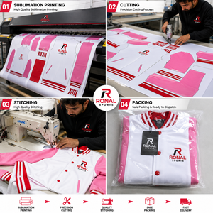 Custom Printing Long Sleeve <b>Men's</b> <b>Baseball</b> <b>Jacket</b> <b>Men</b> Plain Letter Man Wholesale Blank Varsity <b>Jackets</b> <b>for</b> <b>men</b> By Ronal Sports - Product Image 5