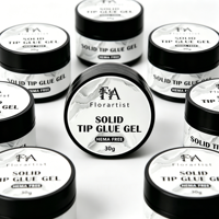 Colle Gel Professionnelle Sans HEMA à Pointe Solide, Adhérence Forte, Séchage Rapide, pour Extension d'Ongles – Gel Colle Premium en Gros