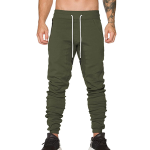 Men's Custom Logo Canvas Mid Waist Lightweight Breathable Fitness Jogger Pants <b>Training</b> Sweatpants Casual Sports <b>Trousers</b> - Product Image 1