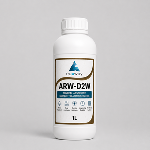Revêtement hydrophobe pour pierre à base d'eau ECOWAY ARW-D2W 1L 120 ° -140 °   Agent hydrofuge à angle de contact pour surfaces minérales - Product Image 1