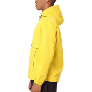 Personalizada de los hombres 1/4 Zip Nylon Poliéster Impermeable Forro de malla Windbreaker Bomber Anorak Chaquetas Hombres Chaqueta cortavientos - Product Image 5