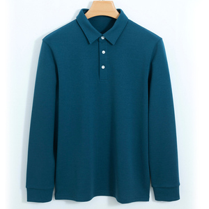 <b>Mens</b> <b>Long</b> <b>Sleeve</b> <b>Polo</b> <b>Shirt</b> Lightweight Activewear Comfortable Casual Fit For <b>Men's</b> <b>Long</b> <b>Sleeve</b> <b>Polo</b> <b>Shirts</b> For <b>Men's</b> - Product Image 3