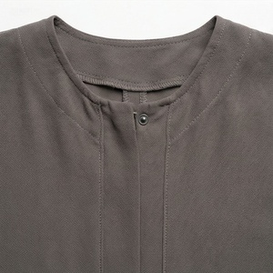 2025 OEM Kimono Abaya pour femmes musulmanes, en tissu polyester épais, doux et très extensible, col en V, manches longues, pour fêtes, Ramadan, mariages - Product Image 4