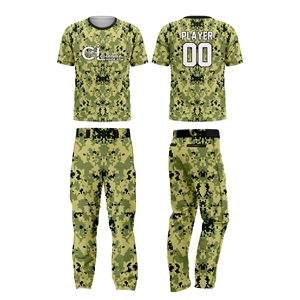 Conjunto de Uniforme de Softbol de la Mejor Calidad, Jersey y Pantalones Sublimados, Ligeros, Transpirables, de Secado Rápido, Unisex, Deportivos, Color Verde - Product Image 5